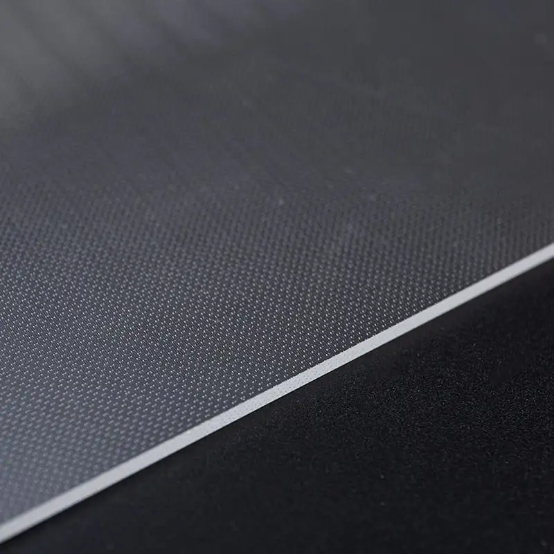 Piastra guida luce puntinata laser PMMA flessibile di dimensioni non standard